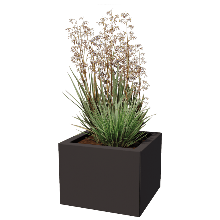 Stalen plantenbak - Vierkant - 40 x 40 cm