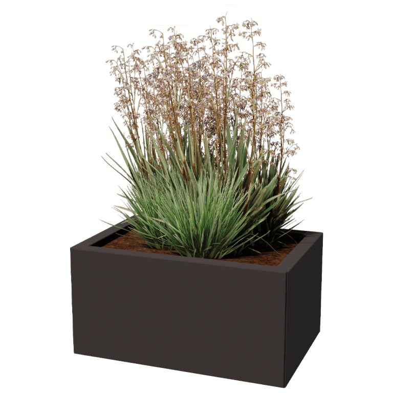Stalen plantenbak - Rechthoek - 40 x 60 cm
