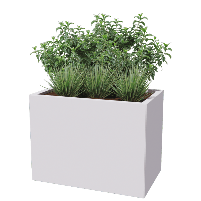Stalen plantenbak - Rechthoek - 50 x 80 cm