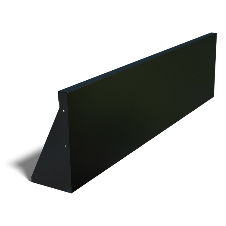 Stalen keerwand - Recht - 150 x 40 cm