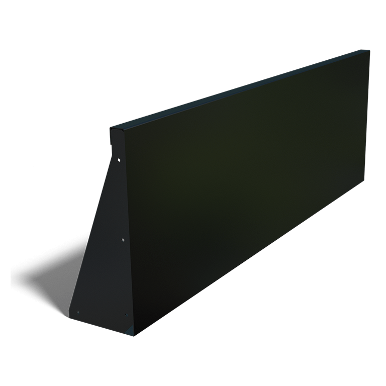 Stalen keerwand - Recht - 150 x 50 cm