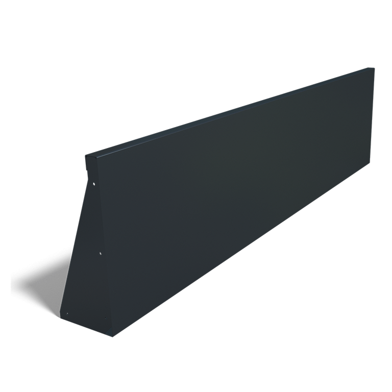 Stalen keerwand - Recht - 200 x 50 cm