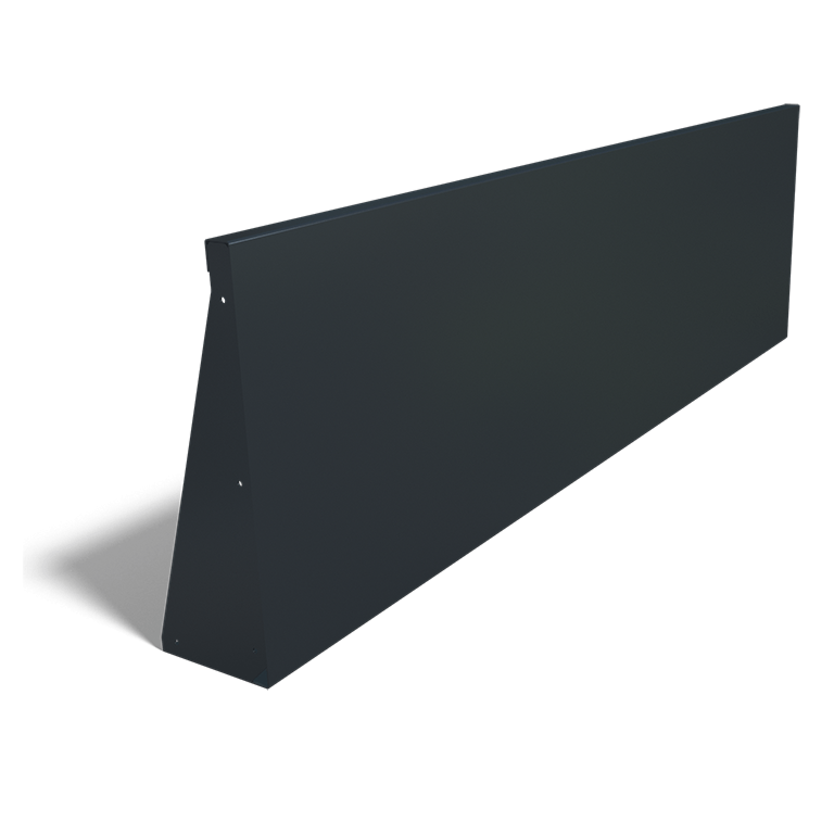Stalen keerwand - Recht - 200 x 60 cm