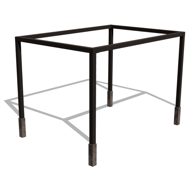Stalen pergola - Rechthoek - 424 x 300 x 230 cm