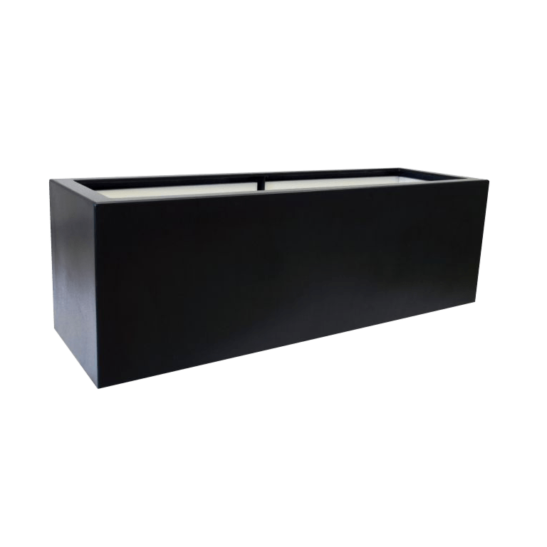 Polyester plantenbak - Rechthoek - 100 x 40 x 80 cm - Met bodem