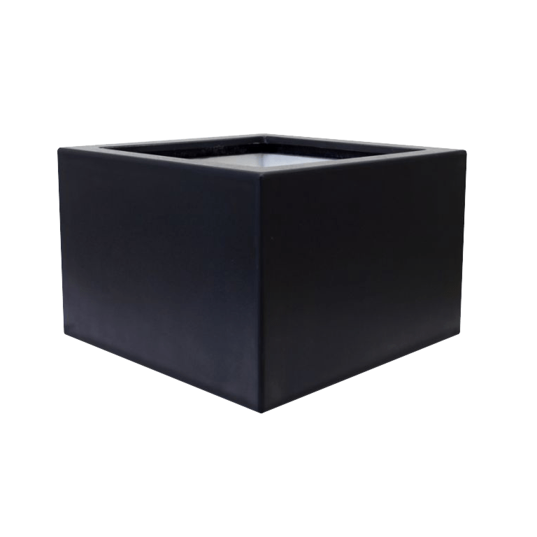 Polyester plantenbak - Vierkant - 60 x 60 x 40 cm - Met bodem