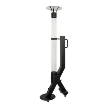 Pellet terrasverwarmer - Rocket - Zwart