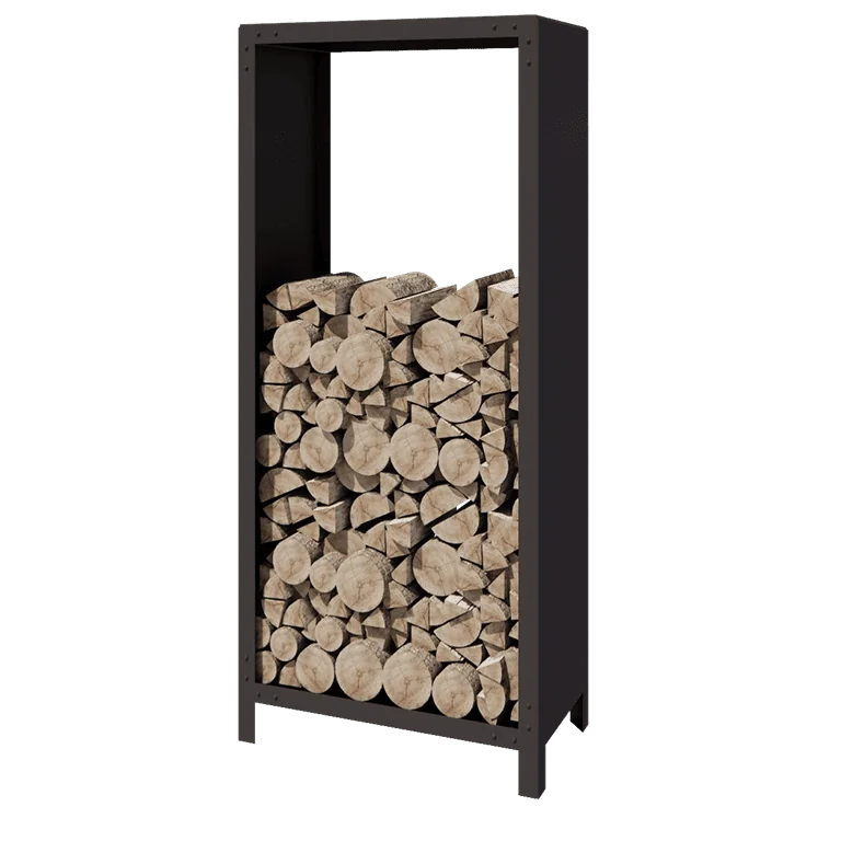 Stalen houtopslag - Indiana - 80 x 40 x 180 cm - Andere RAL kleur