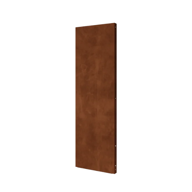 Cortenstaal paneel - Basis - 60 x 6 x 190 cm