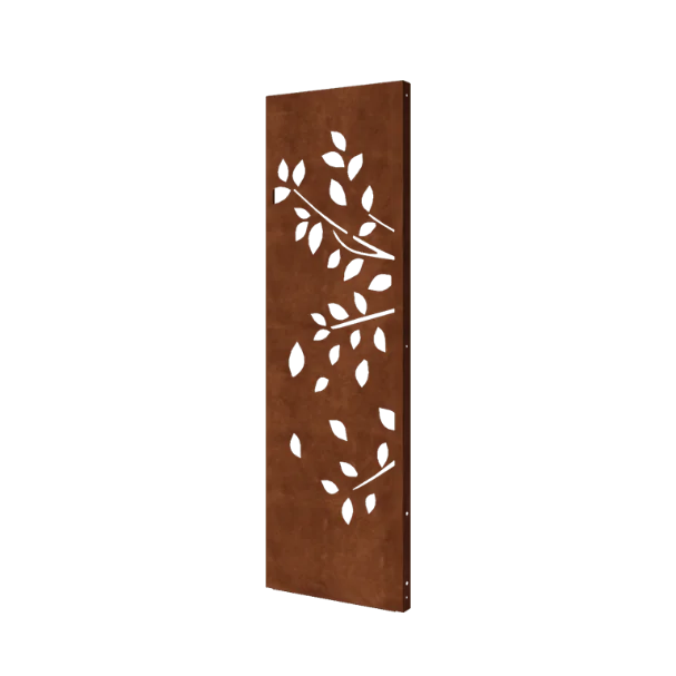 Cortenstaal paneel - Boom - Deel 1 - 60 x 6 x 190 cm