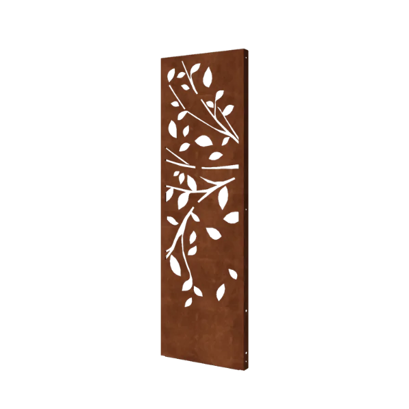 Cortenstaal paneel - Boom - Deel 2 - 60 x 6 x 190 cm