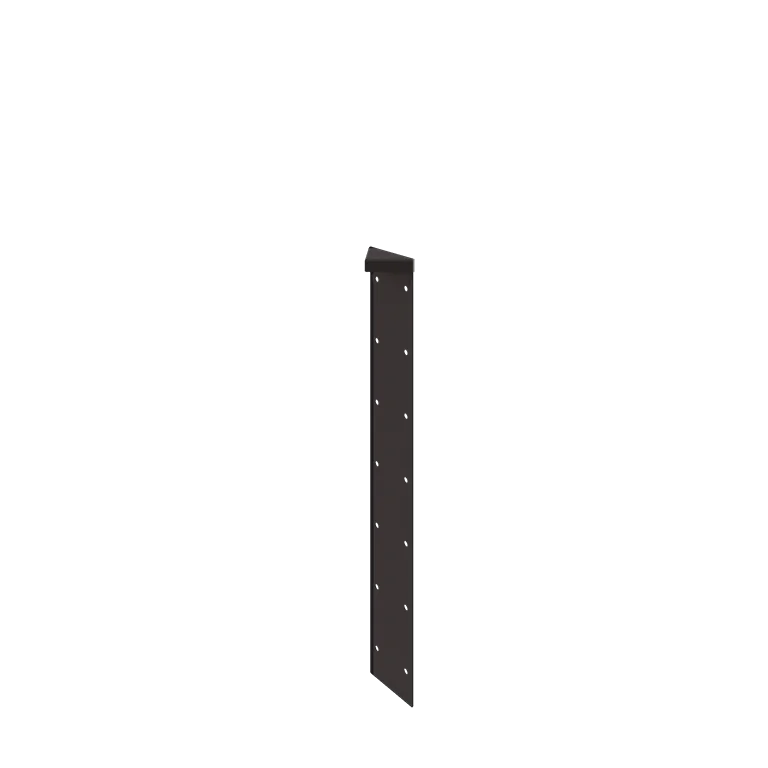 Stalen plantenbak - Hoekstuk 180° - 70 cm - RAL7016 mat (antraciet grijs)