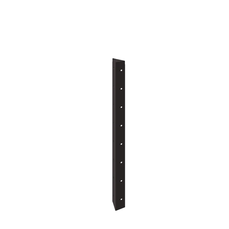 Stalen plantenbak - Hoekstuk 90° - 80 cm - RAL7016 mat (antraciet grijs)