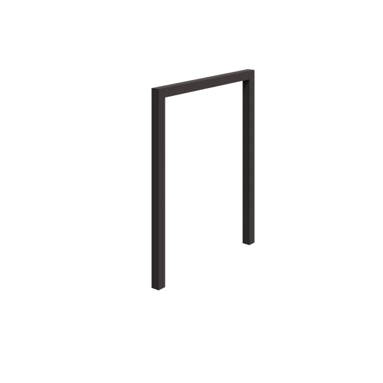Stalen pergola - Recht - 200 x 230 cm - RAL7016 mat (antraciet grijs) - Zonder betonpoer
