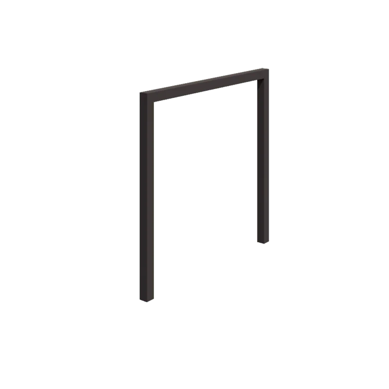 Stalen pergola - Recht - 250 x 230 cm - RAL7016 mat (antraciet grijs) - Zonder betonpoer