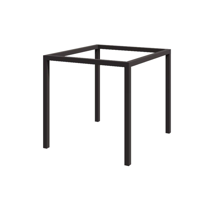 Stalen pergola - Vierkant - 274 x 250 x 230 cm - RAL7016 mat (antraciet grijs) - Zonder betonpoer