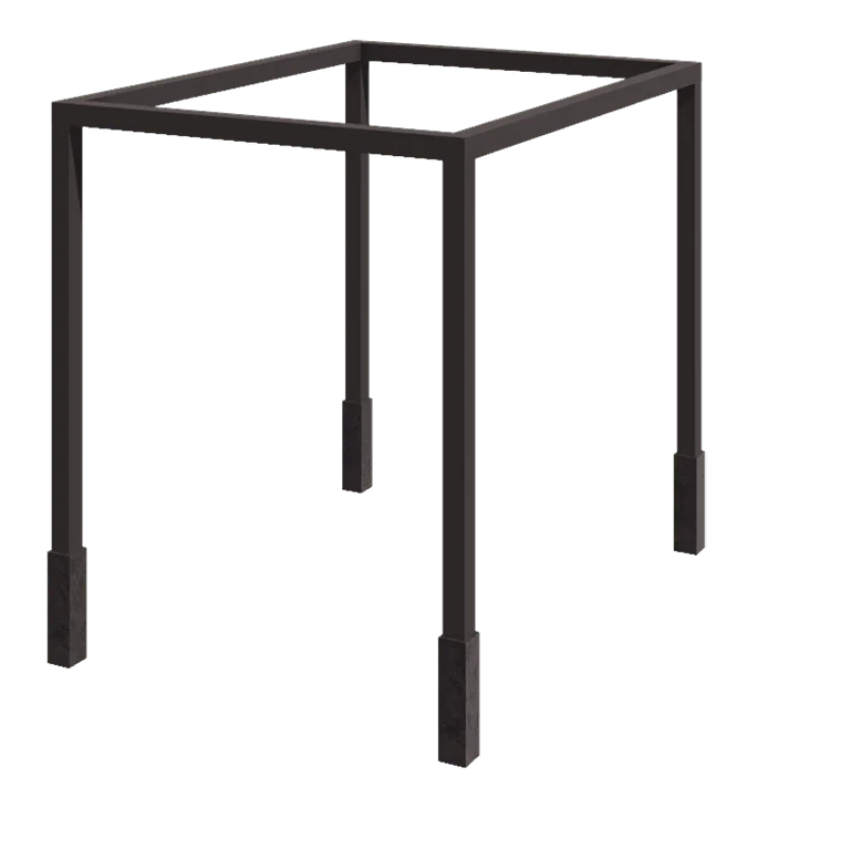Stalen pergola - Vierkant - 324 x 300 x 230 cm - Andere RAL kleur - Met betonpoer