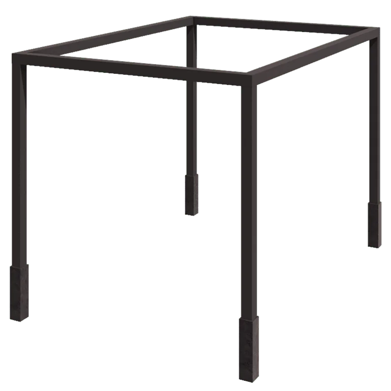 Stalen pergola - Vierkant - 224 x 200 x 230 cm - Andere RAL kleur - Zonder betonpoer