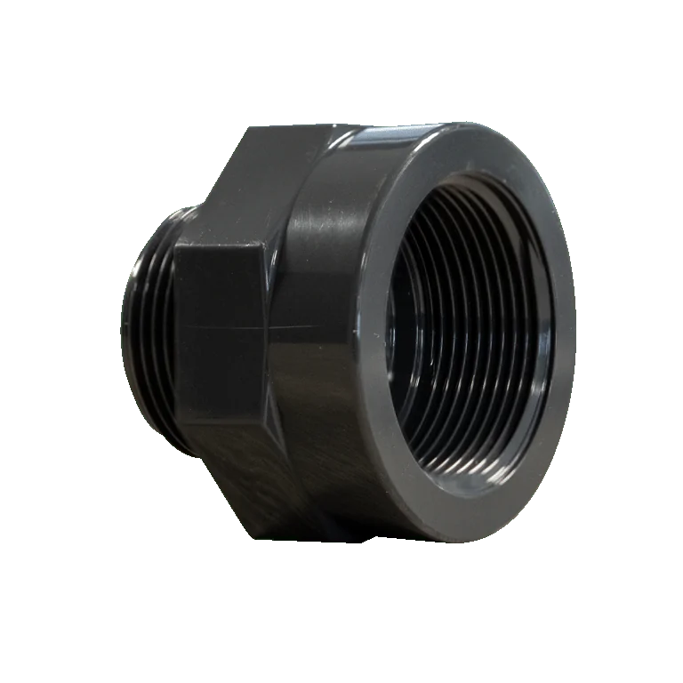 Druk PVC - verloop 1 ¼" x 1 ½"