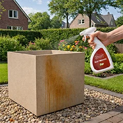 Roestversneller en cleaner voor het behandelen en reinigen van staal