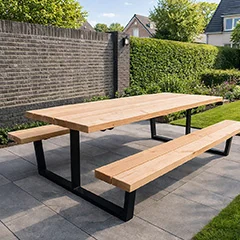 Tuinmeubels van staal voor een stijlvolle en duurzame zithoek buiten